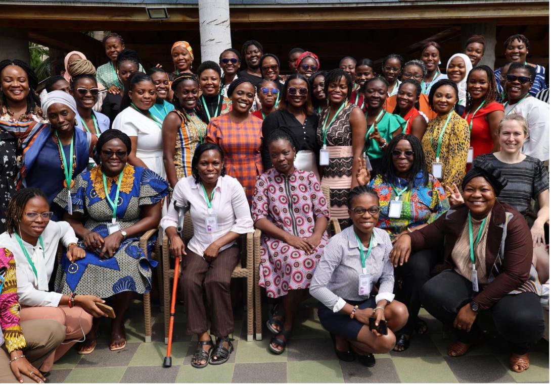 Group photo at National Young Feminist Conference